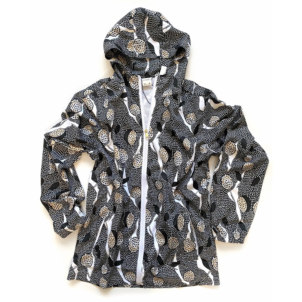 Woodland camo hoodie windbreaker